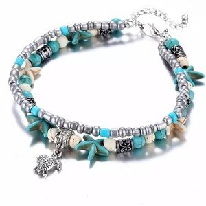 🆕 Bohemian Crystal Stone Anklets
